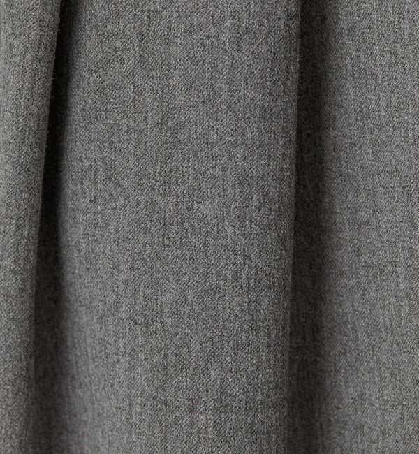 BEAUTY&YOUTH UNITED ARROWS「毛ポリエステルレーヨンブレンド ワイドタックパンツ」|スラックス|