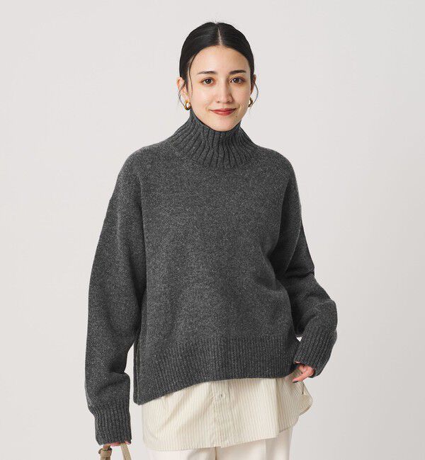 BEAUTY&YOUTH UNITED ARROWS「ウールカシミヤ アクアタートルネックニット」|ニット・セーター|