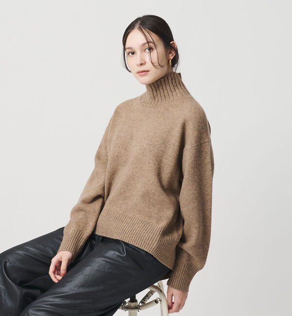 BEAUTY&YOUTH UNITED ARROWS「ウールカシミヤ アクアタートルネックニット」|ニット・セーター|BEIGE