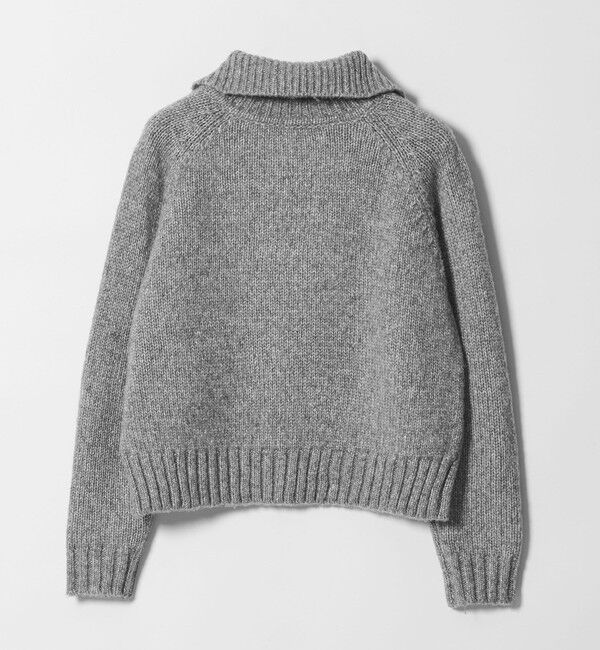 BEAUTY&YOUTH UNITED ARROWS「ウールナイロン ハーフジップ ニットプルオーバー」|ニット・セーター|