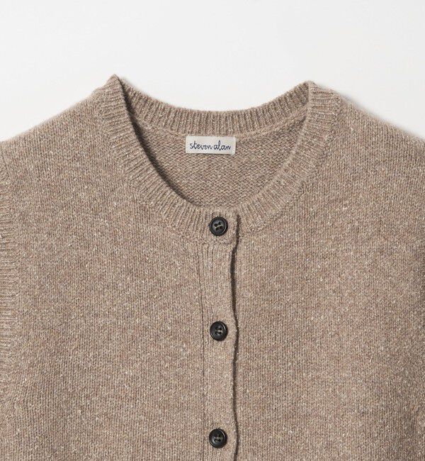 STEVEN ALAN「＜Steven Alan＞ウール シルク クルーネック ベスト」|ベスト・ジレ|