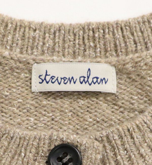 STEVEN ALAN「＜Steven Alan＞ウール シルク クルーネック ベスト」|ベスト・ジレ|