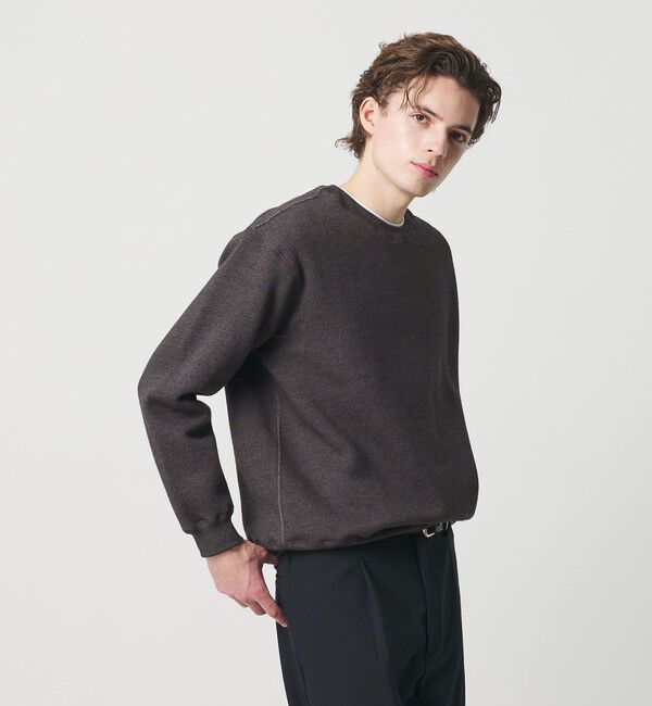 BEAUTY&YOUTH UNITED ARROWS「 ヘザード クルーネック スウェット」|Tシャツ・カットソー|