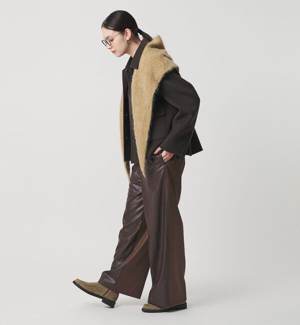 BEAUTY&YOUTH UNITED ARROWS「ポリエステル ２トーンサテン ドロストパンツ ウォッシャブル」|その他|