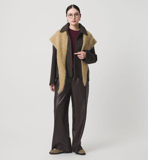 BEAUTY&YOUTH UNITED ARROWS「ポリエステル ２トーンサテン ドロストパンツ ウォッシャブル」|その他|