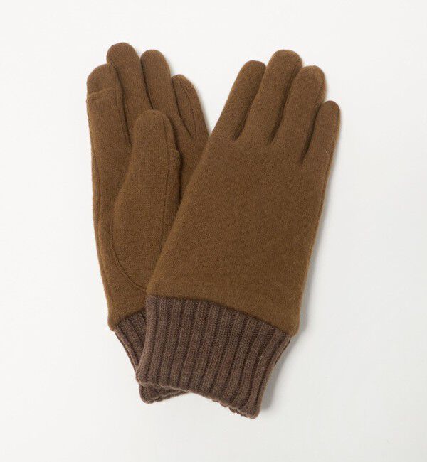 BEAUTY&YOUTH UNITED ARROWS「カラー ジャージー リブ グローブ」|手袋|