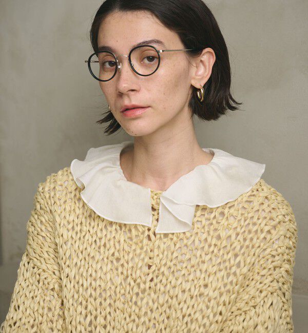 BEAUTY&YOUTH UNITED ARROWS「ラッフル スキッパーブラウス」|シャツ・ブラウス|