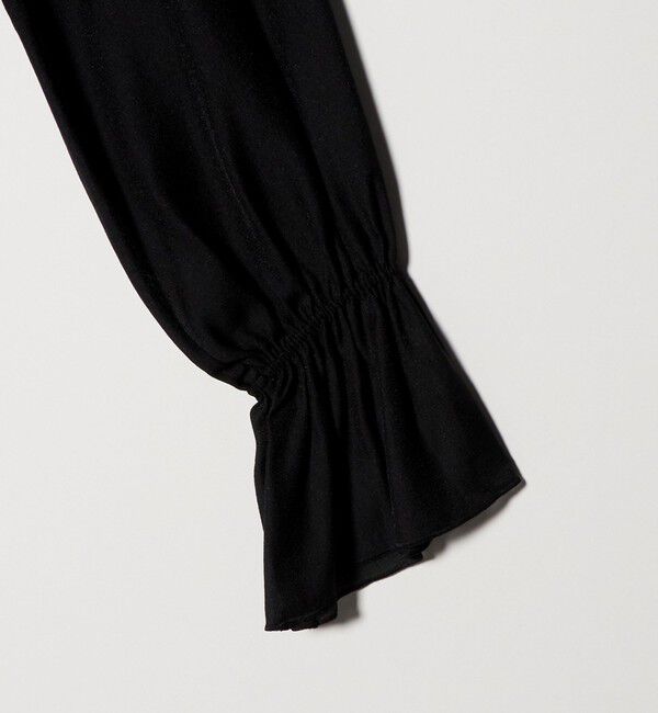 BEAUTY&YOUTH UNITED ARROWS「ラッフル スキッパーブラウス」|シャツ・ブラウス|