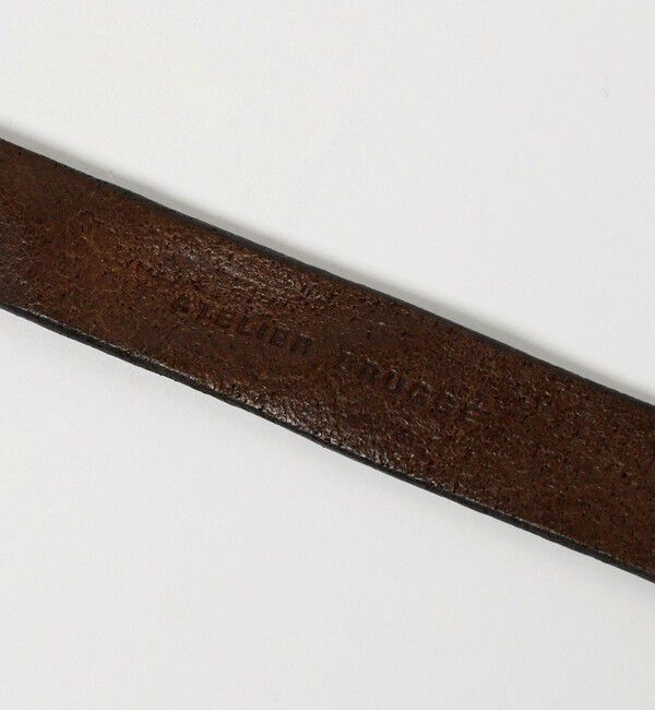 BEAUTY&YOUTH UNITED ARROWS「＜ATELIER BRUGGE＞レザー メタルループ ベルト」|ベルト|