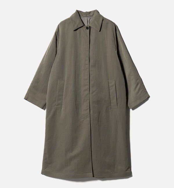BEAUTY&YOUTH UNITED ARROWS「ナイロン ステンカラーコート」|ステンカラーコート|DK.GRAY