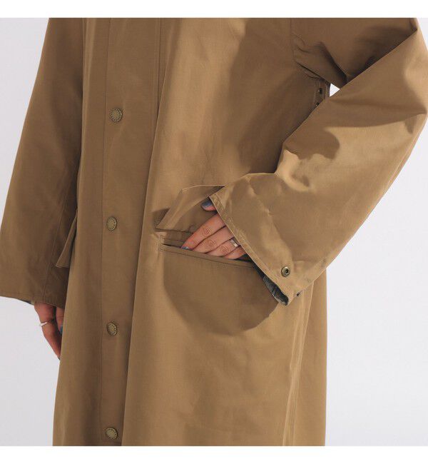 Demi-Luxe BEAMS 「【別注】BARBOUR / BURGHLEY ロングコート」|ダッフルコート|