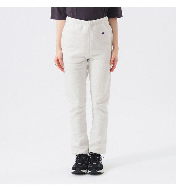 BEAMSBOY「【別注】Champion / バックプリント リバースウィーブ(R) スウェット パンツ」|チノ|