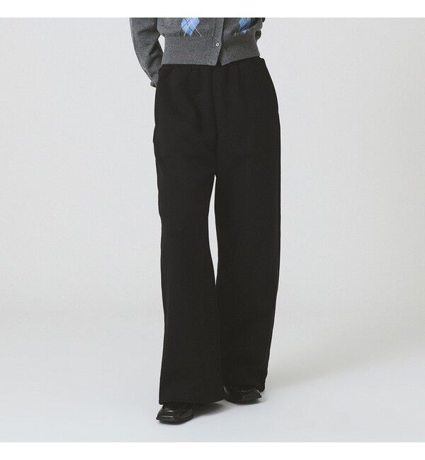 Ray BEAMS 「フリルベルト セット スウェットパンツ」|チノ|