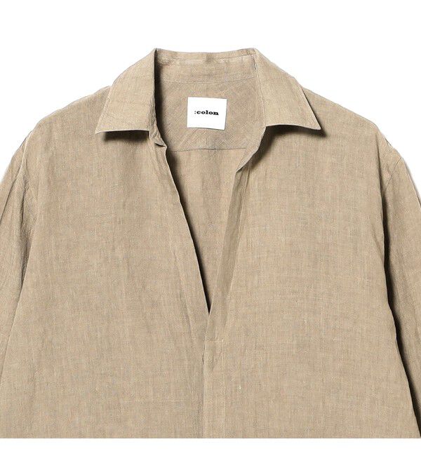 Demi-Luxe BEAMS 「:colon / リネンシャツ」|シャツ・ブラウス|