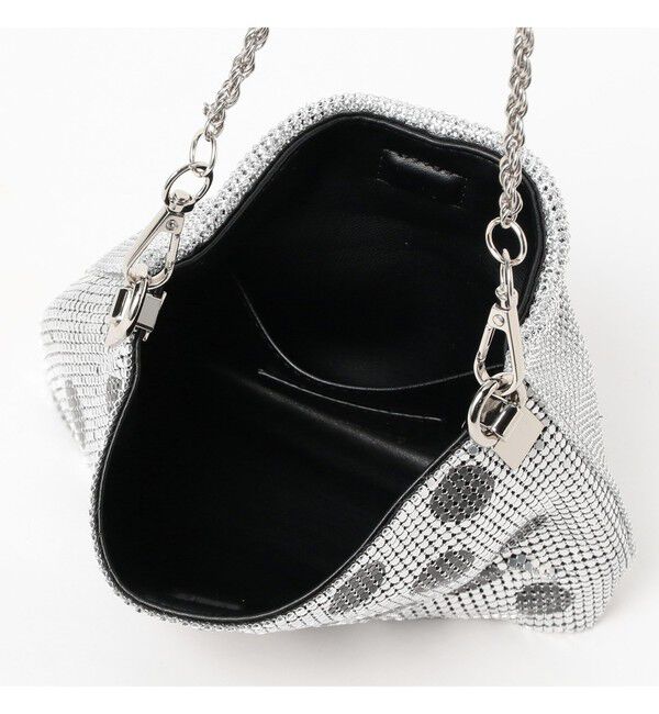 Ray BEAMS 「メタル メッシュ チェーン バッグ」|ハンドバッグ|