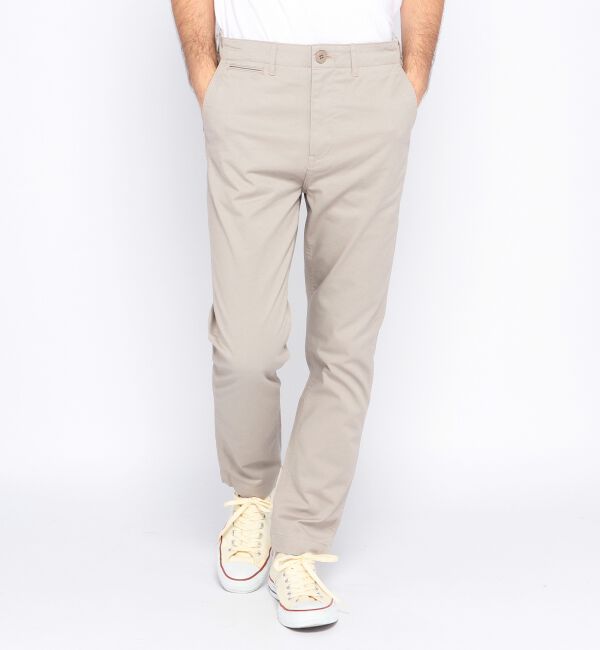 BEAMS「BEAMS / ストレッチテーパードチノ」|その他|GREY