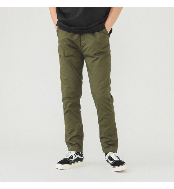BEAMS「BEAMS / ストレッチテーパードチノ」|その他|OLIVE/OD