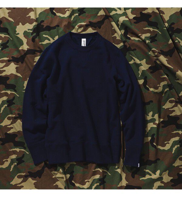 BEAMS PLUS「LOOPWHEELER / 別注 Athletic Crew Neck Sweat」|スウェット・ジャージ|