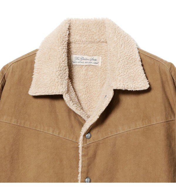 BEAMS PLUS「【別注】REMI RELIEF / Boa Ranch Jacket Moleskin」|ブルゾン・スタジャン|