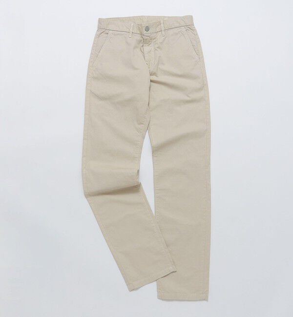 SHIPS「GROWN&SEWN: Independent Slim Pant - Feather Twill」|チノ|ベージュ系