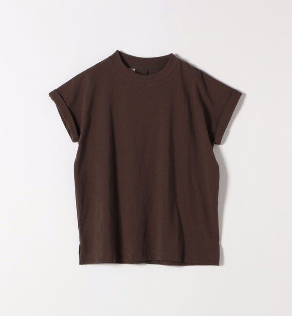 SHIPS any「SHIPS any:〈抗菌防臭/洗濯機可能〉USAコットン フレンチスリーブ TEE」|Tシャツ・カットソー|