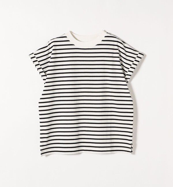 SHIPS any「SHIPS any:〈抗菌防臭/洗濯機可能〉USAコットン フレンチスリーブ TEE」|Tシャツ・カットソー|