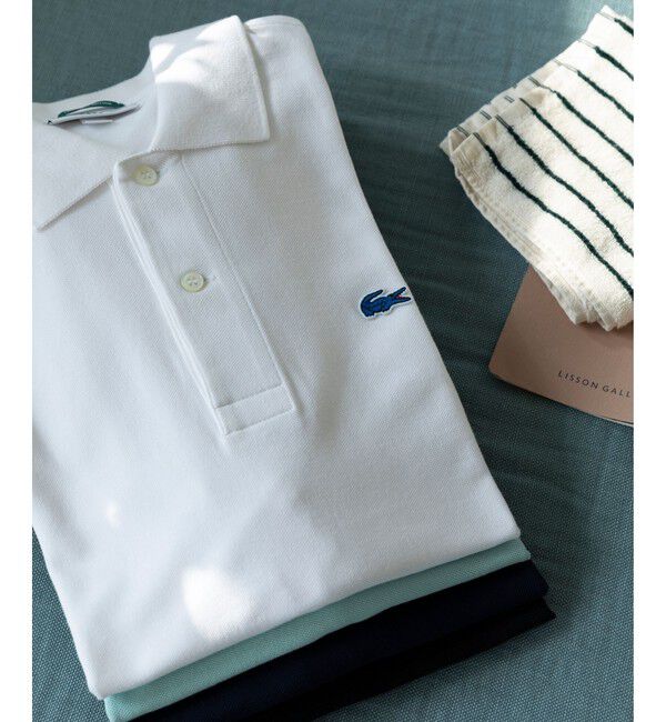 SHIPS「【SHIPS別注】LACOSTE: NEW 70's ドロップテイル ポロシャツ」|Tシャツ・カットソー|