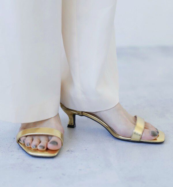 quaranciel「quaranciel: ストラップ ヒール サンダル」|サンダル|
