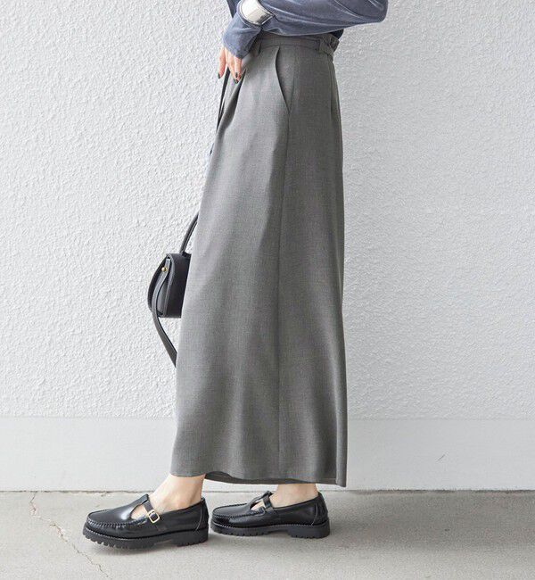 SHIPS for women「〈手洗い可能〉ベルト付き ガウチョ パンツ◇」|その他|