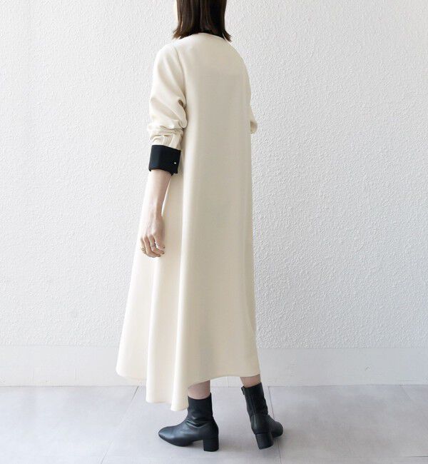 SHIPS any「《一部追加予約》SHIPS any:〈洗濯機可能〉ダブルクロス Aライン シャツワンピース」|ワンピース|