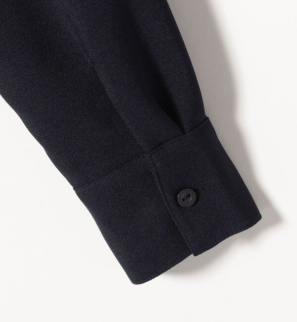 SHIPS any「《一部追加予約》SHIPS any:〈洗濯機可能〉ダブルクロス Aライン シャツワンピース」|ワンピース|