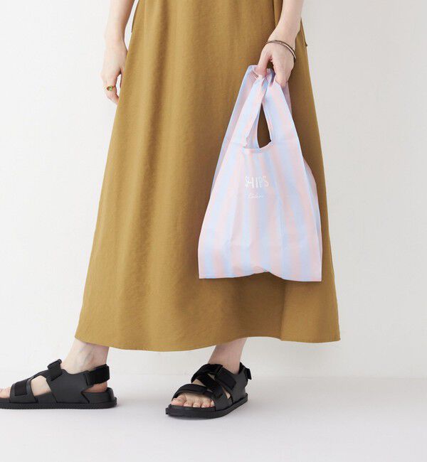 SHIPS Colors 「SHIPS Colors:〈手洗い可能〉リサイクル エコバッグ (S)」|エコバッグ|