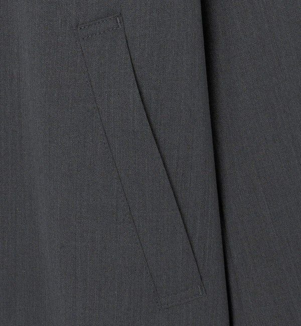 SHIPS「SHIPS: 〈セットアップ対応〉スーパー140 リラックス ジップアップ ブルゾン」|ブルゾン・スタジャン|