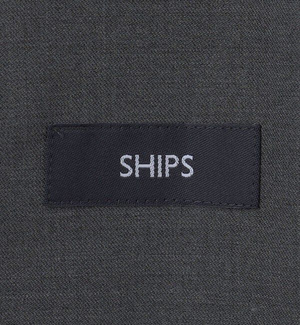 SHIPS「SHIPS: 〈セットアップ対応〉スーパー140 リラックス ジップアップ ブルゾン」|ブルゾン・スタジャン|