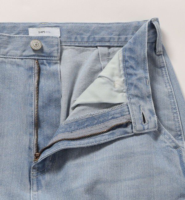 SHIPS any「《一部追加予約》SHIPS any:〈洗濯機可能〉コクーンペインター デニムパンツ［SHIPS any DENIM］」|デニム|