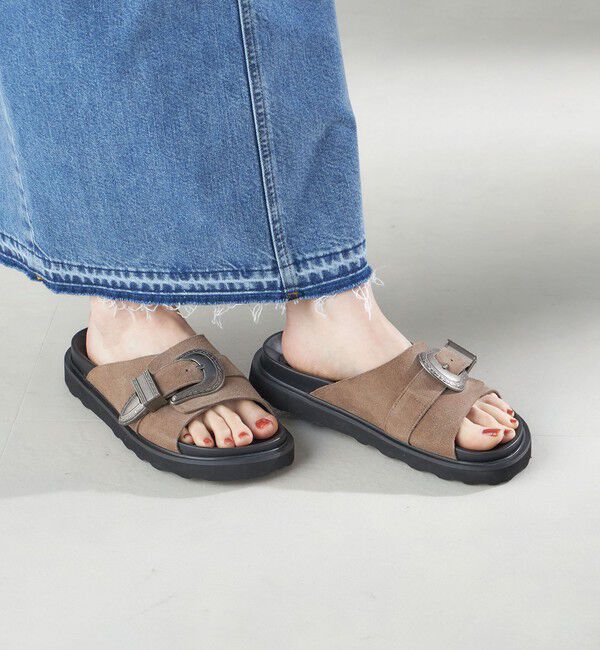 SHIPS for women「MOHI:BIG BACKLE SANDAL◇」|サンダル|
