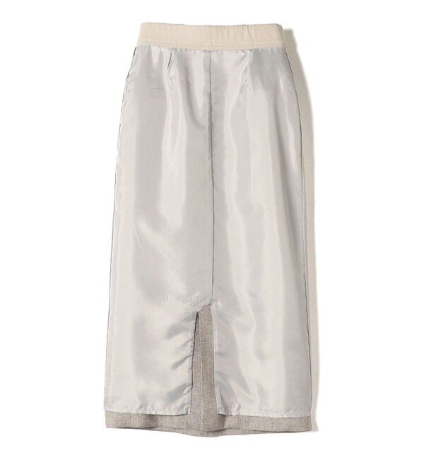 SHIPS for women「麻混 ストライプ 無地 ポケット タイト スカート ◇」|スカート|