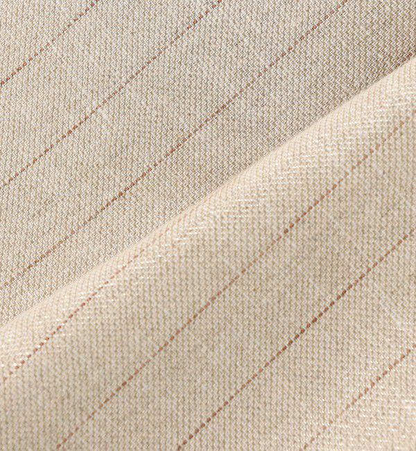 SHIPS for women「麻混 ストライプ 無地 ポケット タイト スカート ◇」|スカート|