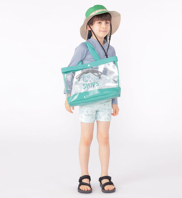 SHIPS KIDS「SHIPS KIDS:90～130cm / シーアニマル スイム ボクサー ショーツ」|その他|