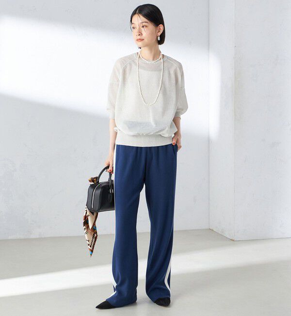 SHIPS for women「【SHIPS別注】onit:ライン イージー パンツ」|その他|