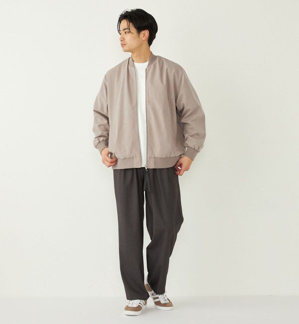 SHIPS Colors 「SHIPS Colors:〈洗濯機可能〉TR テーパード ワイド トラウザーズ（セットアップ可能）◇」|その他|