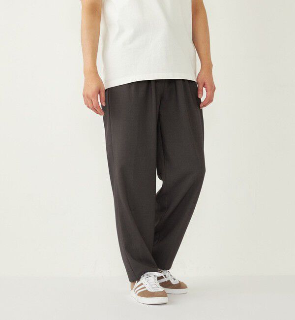 SHIPS Colors 「SHIPS Colors:〈洗濯機可能〉TR テーパード ワイド トラウザーズ（セットアップ可能）◇」|その他|