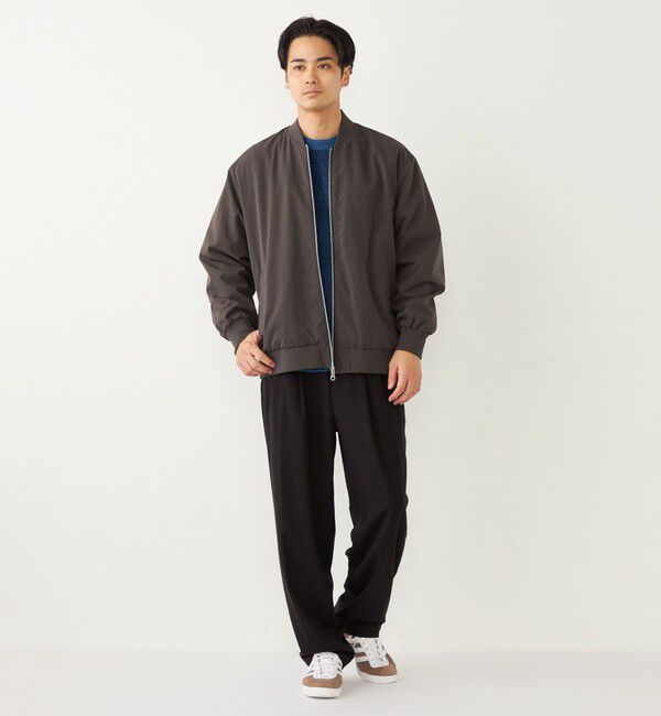 SHIPS Colors 「SHIPS Colors:〈洗濯機可能〉TR テーパード ワイド トラウザーズ（セットアップ可能）◇」|その他|