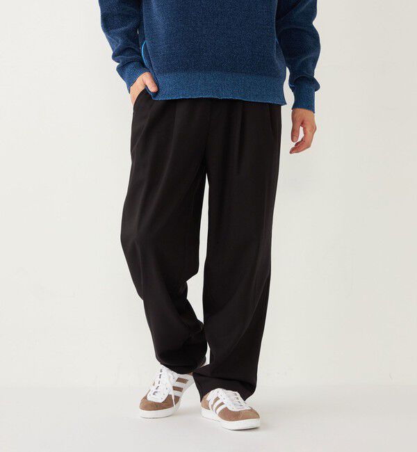 SHIPS Colors 「SHIPS Colors:〈洗濯機可能〉TR テーパード ワイド トラウザーズ（セットアップ可能）◇」|その他|