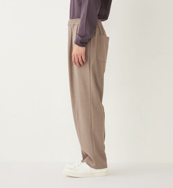 SHIPS Colors 「SHIPS Colors:〈洗濯機可能〉TR テーパード ワイド トラウザーズ（セットアップ可能）◇」|その他|