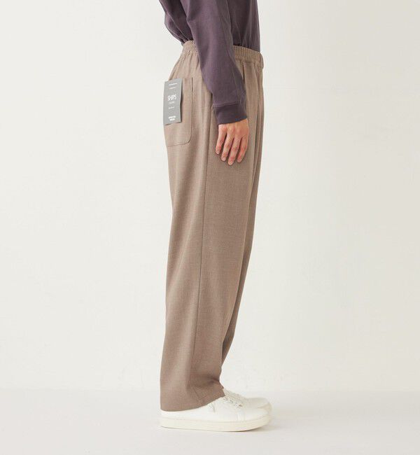 SHIPS Colors 「SHIPS Colors:〈洗濯機可能〉TR テーパード ワイド トラウザーズ（セットアップ可能）◇」|その他|