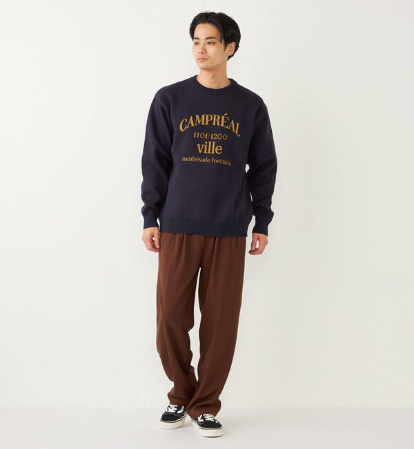 SHIPS Colors 「SHIPS Colors:〈洗濯機可能〉TR テーパード ワイド トラウザーズ（セットアップ可能）◇」|その他|