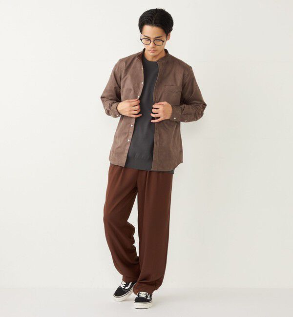 SHIPS Colors 「SHIPS Colors:〈洗濯機可能〉TR テーパード ワイド トラウザーズ（セットアップ可能）◇」|その他|