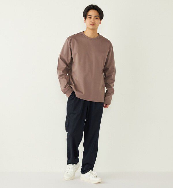 SHIPS Colors 「SHIPS Colors:〈洗濯機可能〉TR テーパード ワイド トラウザーズ（セットアップ可能）◇」|その他|