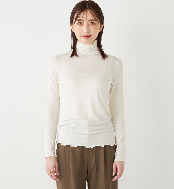 SHIPS Colors 「SHIPS Colors:〈手洗い可能〉タートルネック インナー◇」|Tシャツ・カットソー|